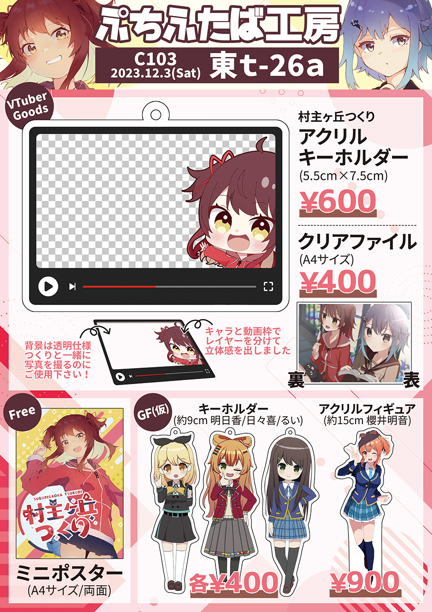 コミックマーケット103 お品書き